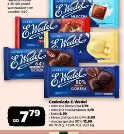Netto Czekolada mocno gorzka 80% E. Wedel oferta