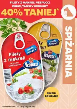 Netto Filety z makreli w oleju Vespucci oferta