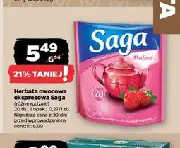 Netto Herbata owocowa malina Saga oferta