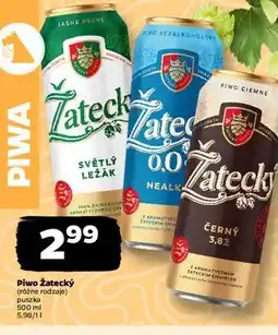 Netto Piwo Zatecky Cerny oferta