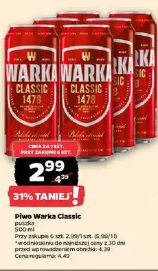 Netto Piwo Warka oferta