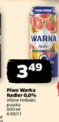 Netto Piwo Warka Radler Grapefruit-Pomarańcz 0% oferta