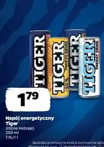 Netto Napój max classic +50% more caffeine Tiger Energy Drink oferta
