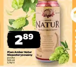 Netto Piwo Amber Naturalny oferta
