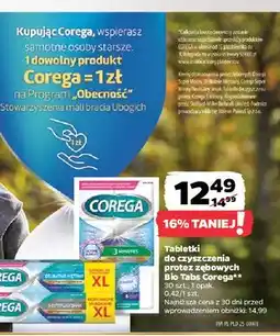 Netto Tabletki do czyszczenia protez Corega Tabs oferta