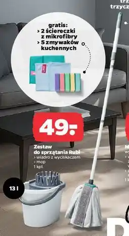 Netto Zestaw do sprzątania rubi oferta
