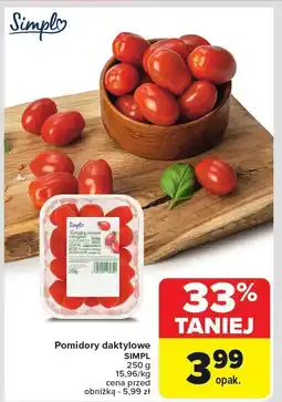 Carrefour Pomidory daktylowe Simpl oferta