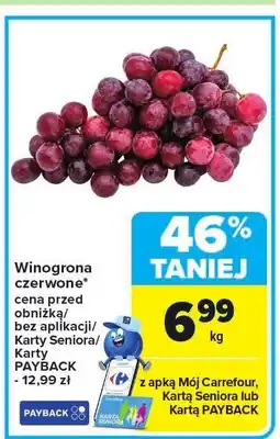 Carrefour Winogrona czerwone Carrefour oferta
