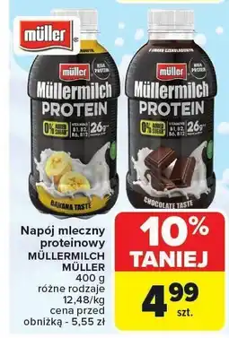 Carrefour Napój mleczny proteinowy Müllermilch oferta