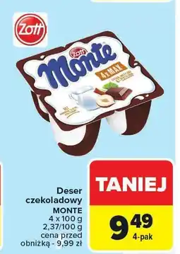 Carrefour Deser czekoladowy Monte Zott oferta