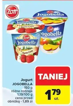 Carrefour Jogurt Jogobella Zott oferta