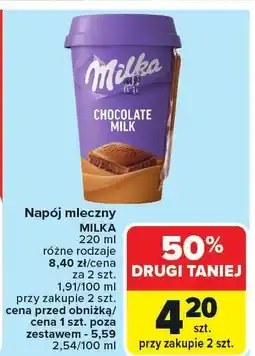 Carrefour Napój mleczny Milka oferta