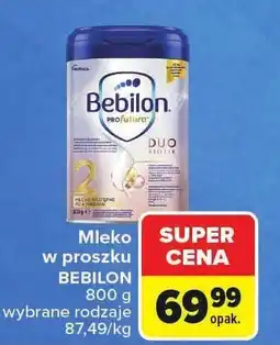 Carrefour Mleko w proszku Bebilon oferta