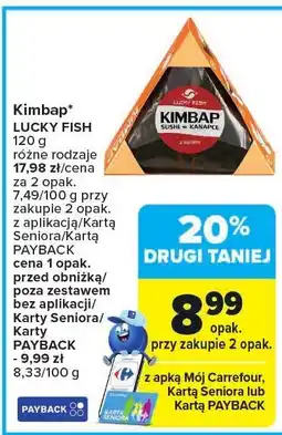 Carrefour Kimbap Lucky Fish oferta