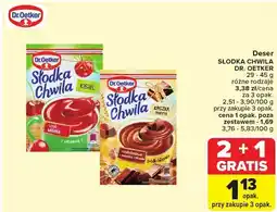 Carrefour Deser Słodka Chwila Dr. Oetker oferta