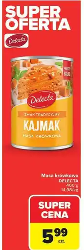Carrefour Masa krówkowa Delecta oferta