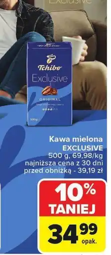 Carrefour Kawa mielona Tchibo Exclusive oferta