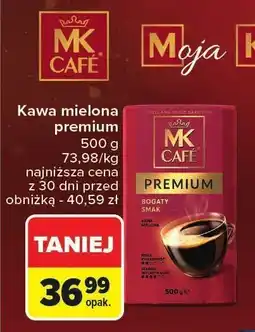 Carrefour Kawa mielona MK Cafe Premium oferta