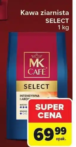 Carrefour Kawa ziarnista MK Cafe Select oferta
