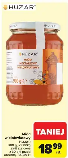 Carrefour Miód wielokwiatowy Huzar oferta