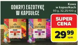 Carrefour Kawa w kapsułkach Jacobs różne rodzaje oferta