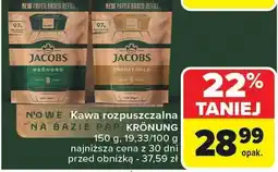 Carrefour Kawa rozpuszczalna Jacobs Kronung oferta