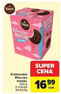 Carrefour Ciastka Królewskie Mleczko Wawel różne rodzaje oferta