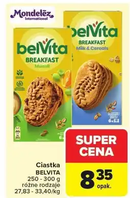 Carrefour Ciastka BelVita Mondelez oferta