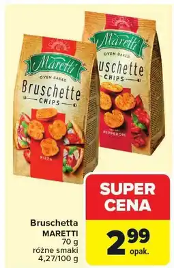 Carrefour Bruschetta Maretti oferta