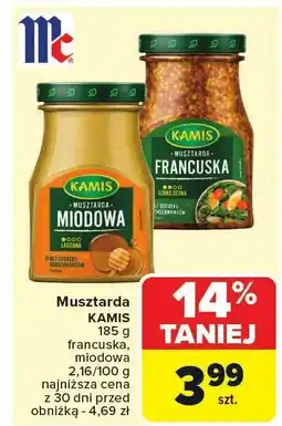 Carrefour Musztarda Kamis oferta