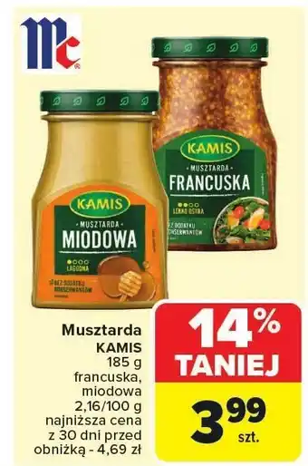 Carrefour Musztarda Kamis oferta