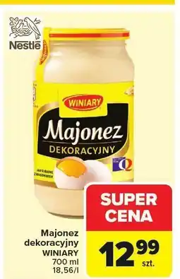 Carrefour Majonez dekoracyjny Winiary oferta