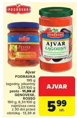Carrefour Ajvar Podravka oferta