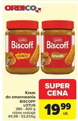 Carrefour Krem do smarowania Biscoff Lotus oferta