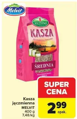 Carrefour Kasza jęczmienna średnia Melvit oferta