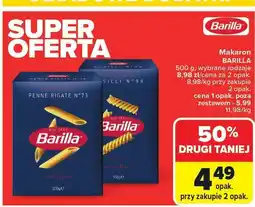 Carrefour Makaron Barilla Penne Rigate n°73 i inne oferta