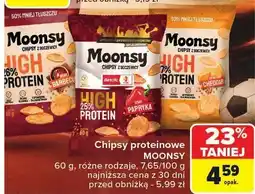 Carrefour Chipsy proteinowe Moonsy oferta