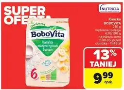 Carrefour Kaszka BoboVita mleczno-ryżowa oferta
