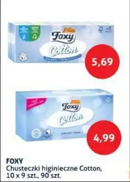 Blue Stop Foxy chusteczki higinieczne cotton oferta
