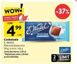 Intermarche Czekolada Wedel oferta