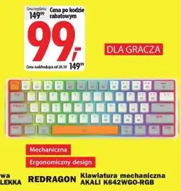 Media Expert Klawiatura Redragon oferta