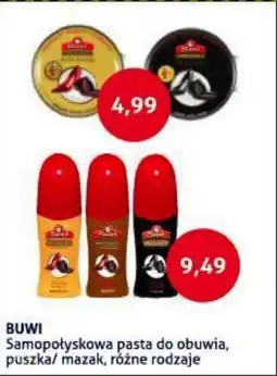 Blue Stop Buwi samopołyskowa pasta do obuwia, puszka/ mazak oferta
