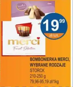 Rabat Bombonierka merci oferta