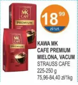 Rabat Kawa mk cafe premium mielona, vacum strauss cafe oferta