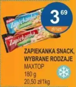 Rabat Zapiekanka snack maxtop oferta