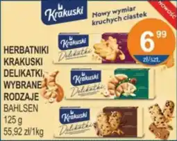 Rabat Herbatniki krakuski delikatki bahlsen oferta