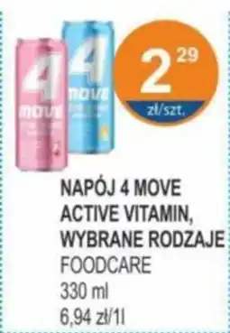 Rabat Napój 4 move active vitamin foodcare oferta