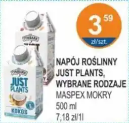 Rabat Napój roślinny just plants maspex mokry oferta