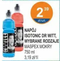 Rabat Napój isotonic dr witt maspex mokry oferta