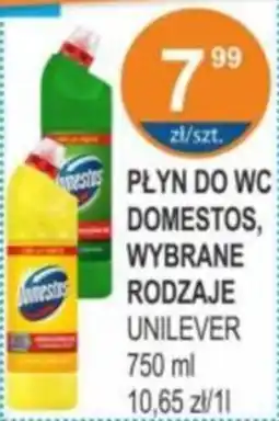 Rabat Płyn do wc domestos unilever oferta